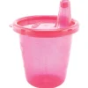 Lot de 6 gobelets d'apprentissage avec bec dur