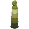 Lot de 5 gobelets empilables de bain - mr. dino