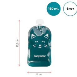 Lot de 20 gourdes réutilisables isy