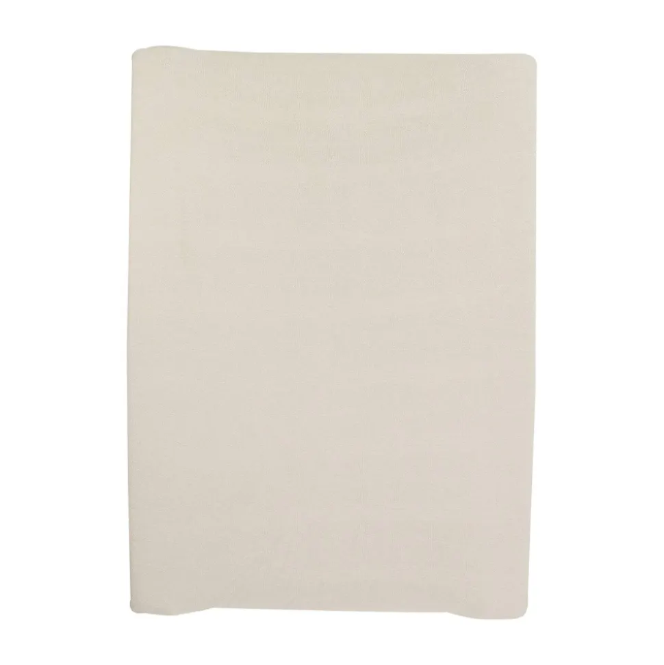 Lot de 2 housses de matelas à langer sable/vieux rose