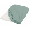 Lot de 2 housses de matelas à langer vert sauge