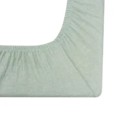 Lot de 2 housses de matelas à langer sable/vert