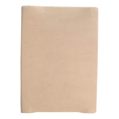 Lot de 2 housses de matelas à langer sable/caramel