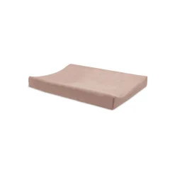 Lot de 2 housses matelas à langer éponge 50 x 70 cm wild rose et ivory