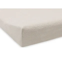Lot de 2 housses matelas à langer éponge 50 x 70 cm sea green et biscuit