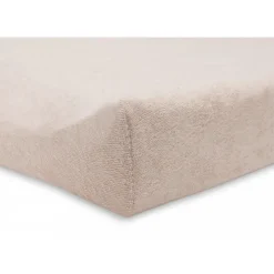 Lot de 2 housses matelas à langer éponge 50 x 70 cm wild rose et biscuit
