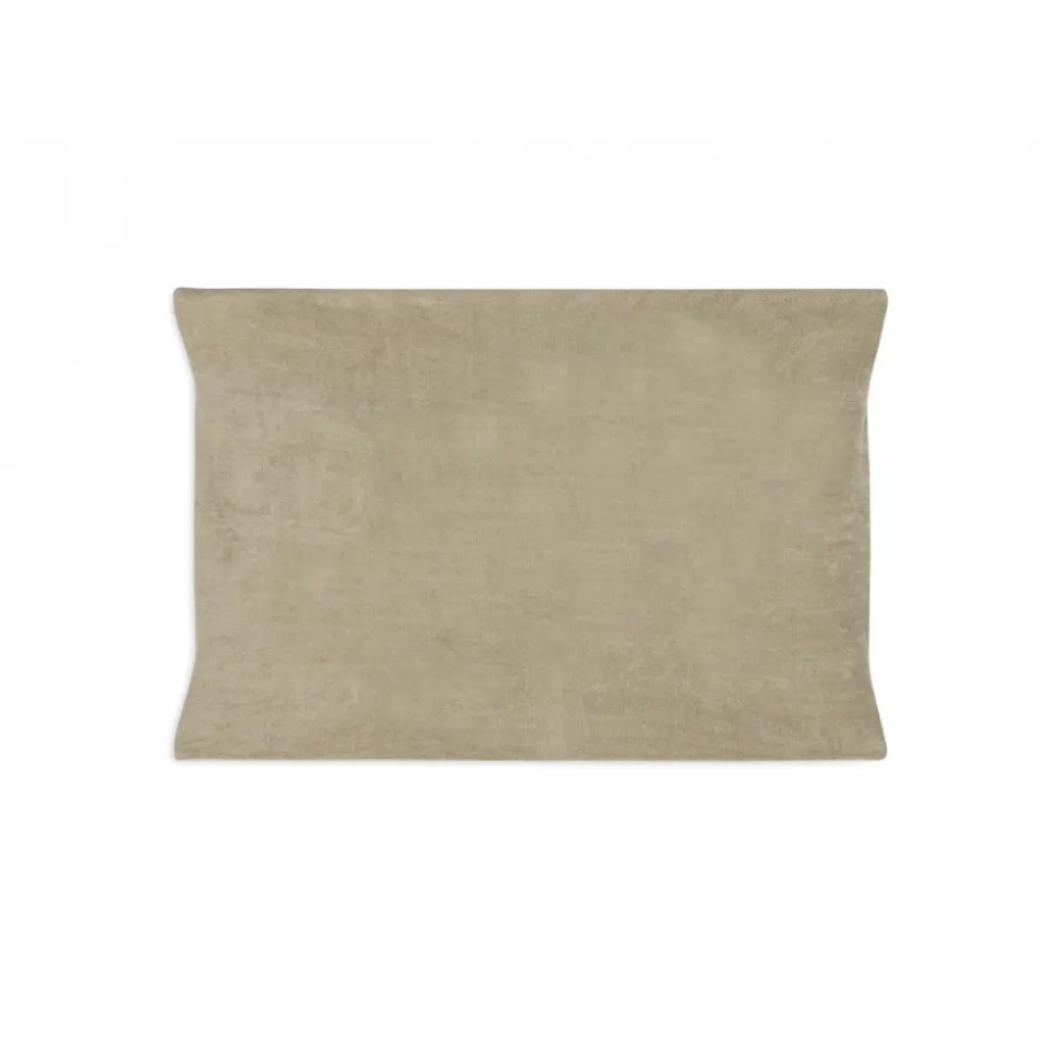 Lot de 2 housses matelas à langer éponge 50 x 70 cm olive