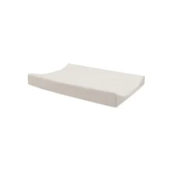 Lot de 2 housses matelas à langer éponge 50 x 70 cm oatmeal et sand