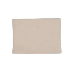 Lot de 2 housses matelas à langer éponge 50 x 70 cm oatmeal et sand