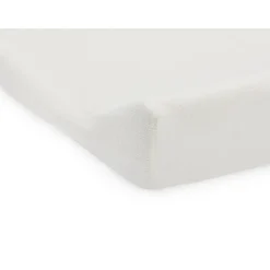 Lot de 2 housses matelas à langer éponge 50 x 70 cm ivoire