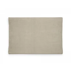 Lot de 2 housses matelas à langer éponge 50 x 70 cm nougat