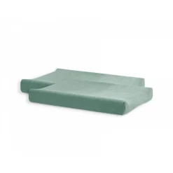 Lot de 2 housses matelas à langer éponge 50 x 70 cm ash green