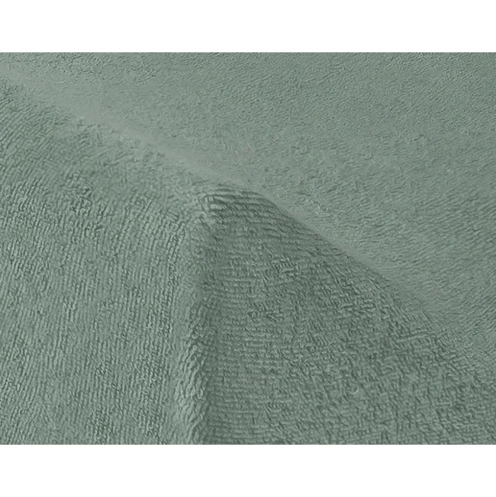 Lot de 2 housses matelas à langer éponge 50 x 70 cm ash green