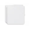 Lot de 2 housses matelas à langer éponge 50 x 70 cm white