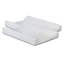 Lot de 2 housses matelas à langer éponge 50 x 70 cm white