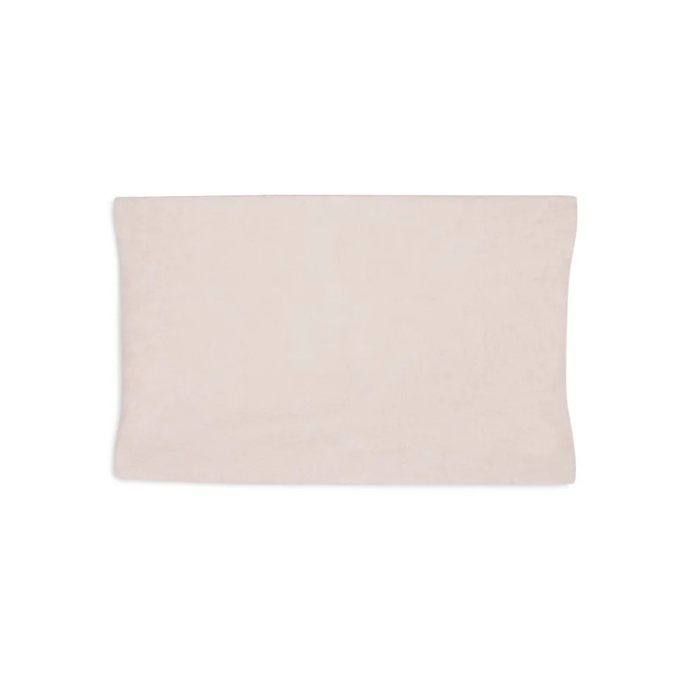 Lot de 2 housses matelas à langer éponge 50 x 70 cm blush et wild rose
