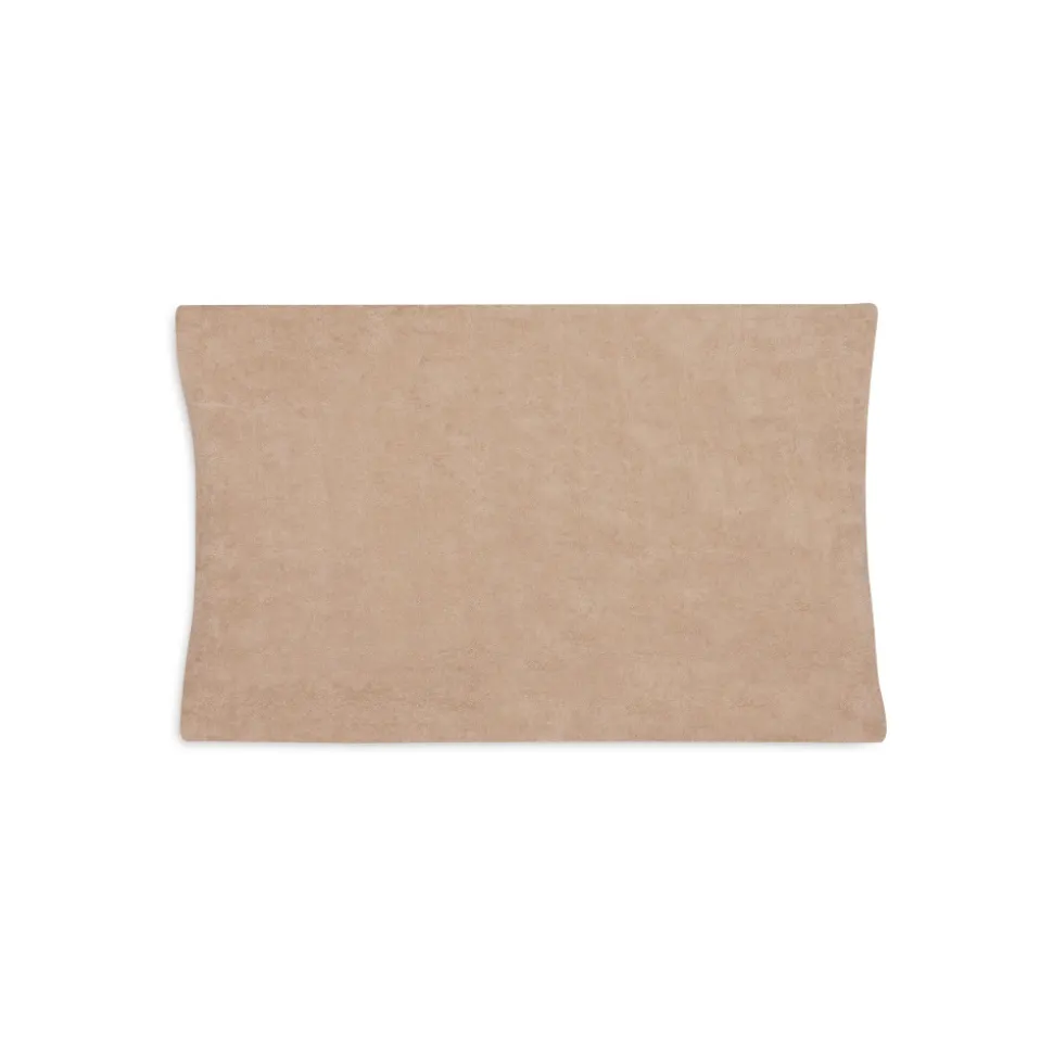 Lot de 2 housses matelas à langer éponge 50 x 70 cm blush et wild rose