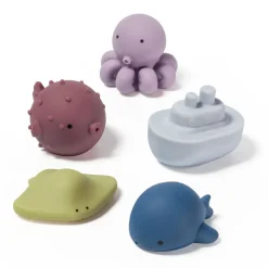 Lot de 5 jouets de bain splitto