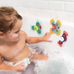 Lot de 3 jouets rotatifs baby spinners