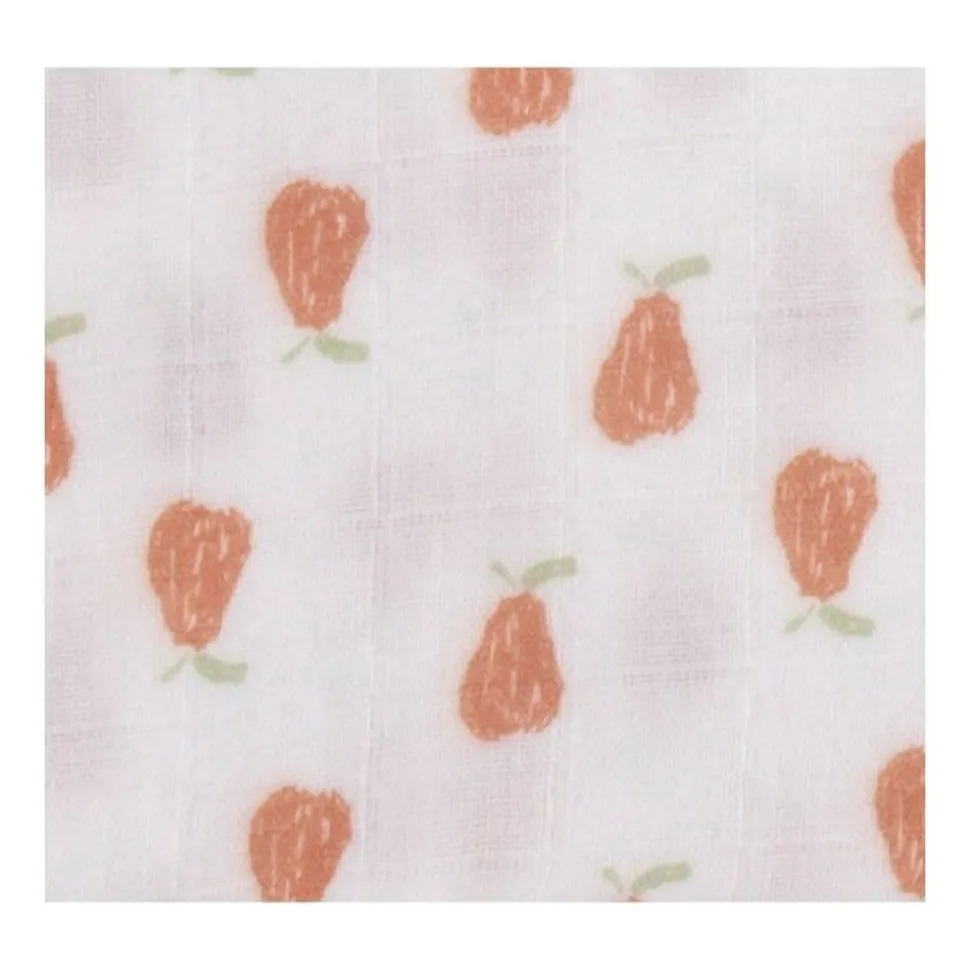 Lot de 3 langes coton bio 70 x 70 botanica