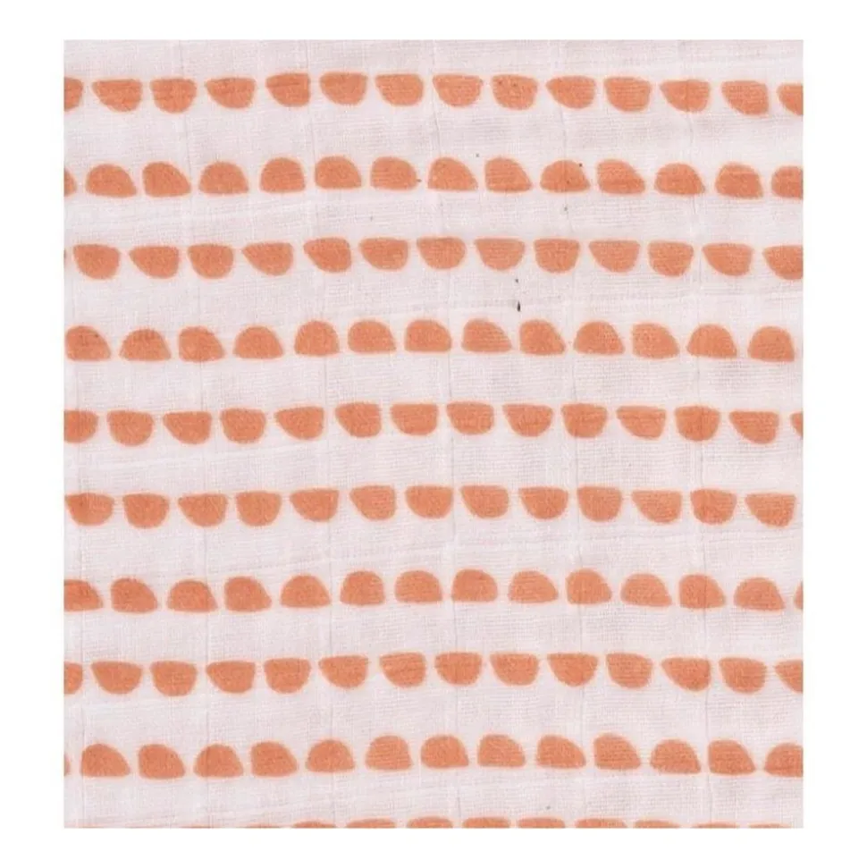 Lot de 3 langes coton bio 70 x 70 sunlight