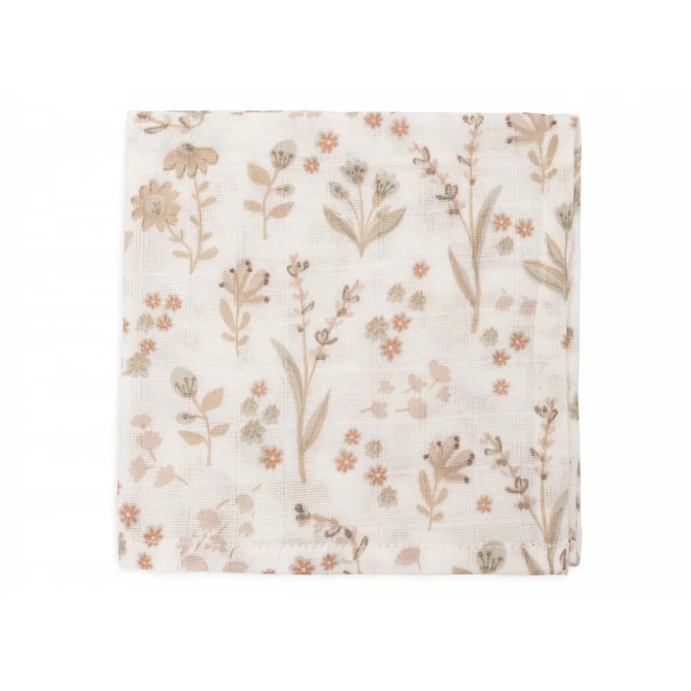 Lot de 3 langes en coton 31 x 31 cm bloomy