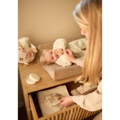 Lot de 3 langes en coton 31 x 31 cm leafy dreams