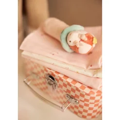 Lot de 3 langes en coton 31 x 31 cm pretty picnic