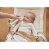 Lot de 3 langes en coton 31 x 31 cm teddy bear