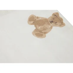 Lot de 3 langes en coton 31 x 31 cm teddy bear