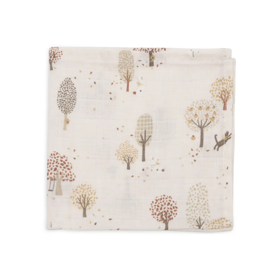 Lot de 3 langes en coton 31 x 31 cm tiny park