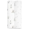 Lot de 2 langes en mousseline de coton healing nature