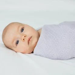 Lot de 4 langes en mousseline de coton damsel