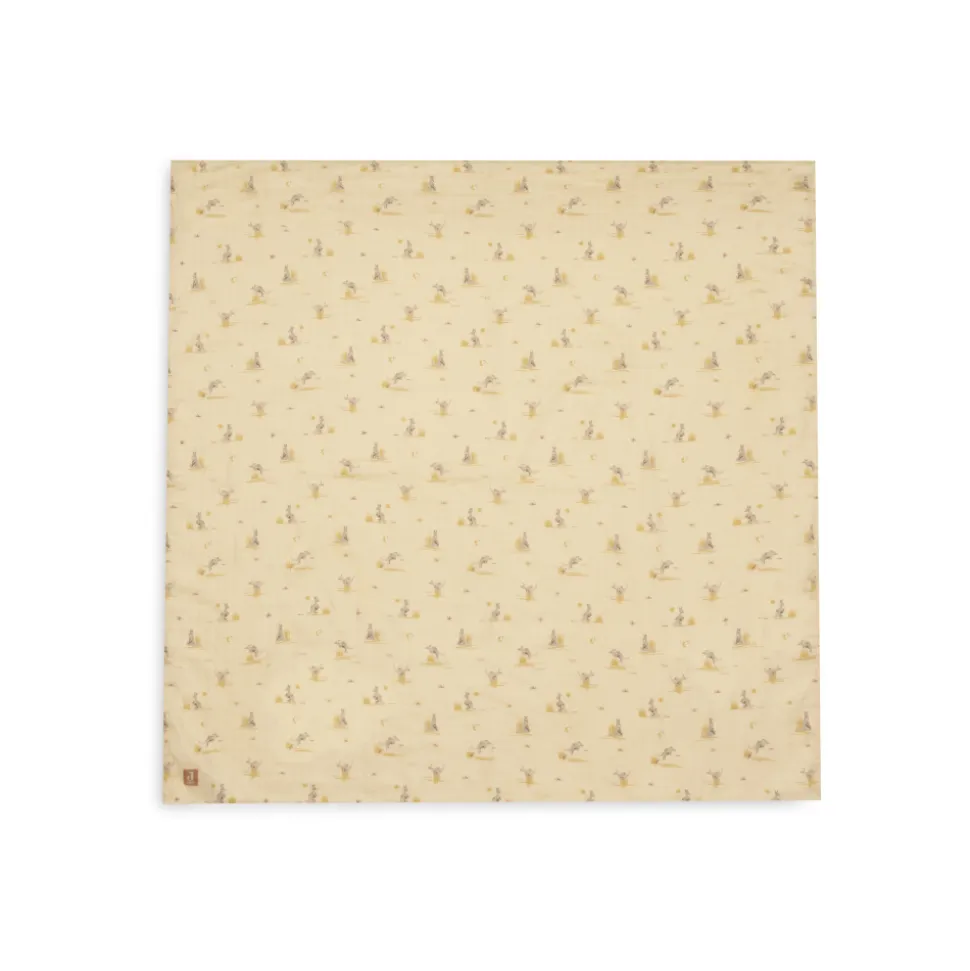 Lot de 2 langes gaze de coton 115 x 115 cm kangaroots