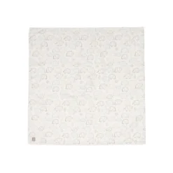 Lot de 2 langes gaze de coton 115 x 115 cm elephant tales
