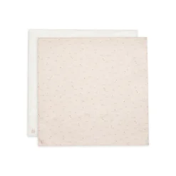 Lot de 2 langes gaze de coton 115 x 115 cm pretty picnic
