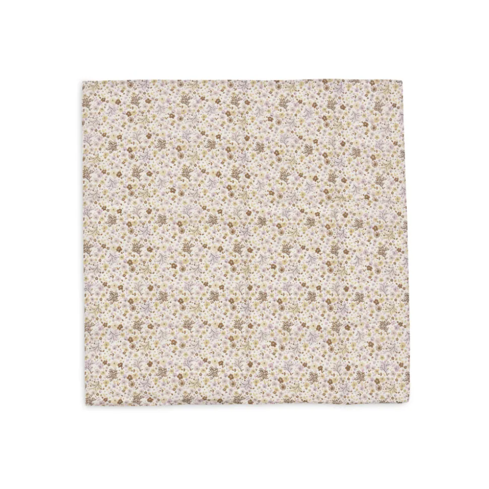 Lot de 3 langes gaze de coton 70 x 70 cm flower fairies