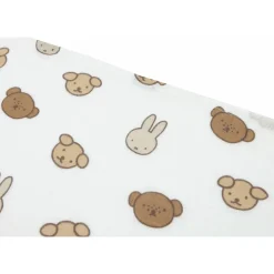 Lot de 3 langes gaze de coton 70 x 70 cm miffy and friends