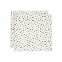 Lot de 2 langes gaze de coton 115x115 cm miffy and friends