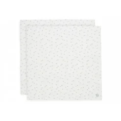 Lot de 2 langes gaze de coton 115 x 115 cm on the go