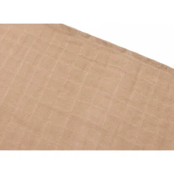 Lot de 4 langes gaze de coton 70 x 70 cm biscuit & ivoire