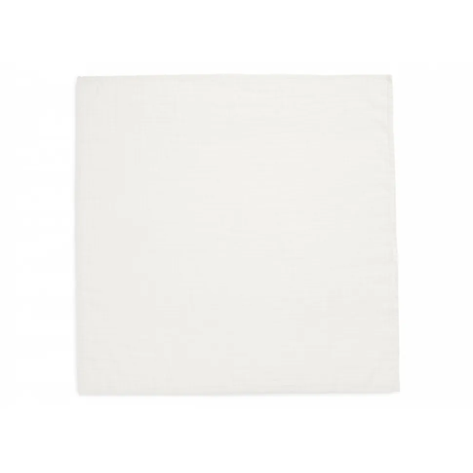 Lot de 4 langes gaze de coton 70 x 70 cm biscuit & ivoire