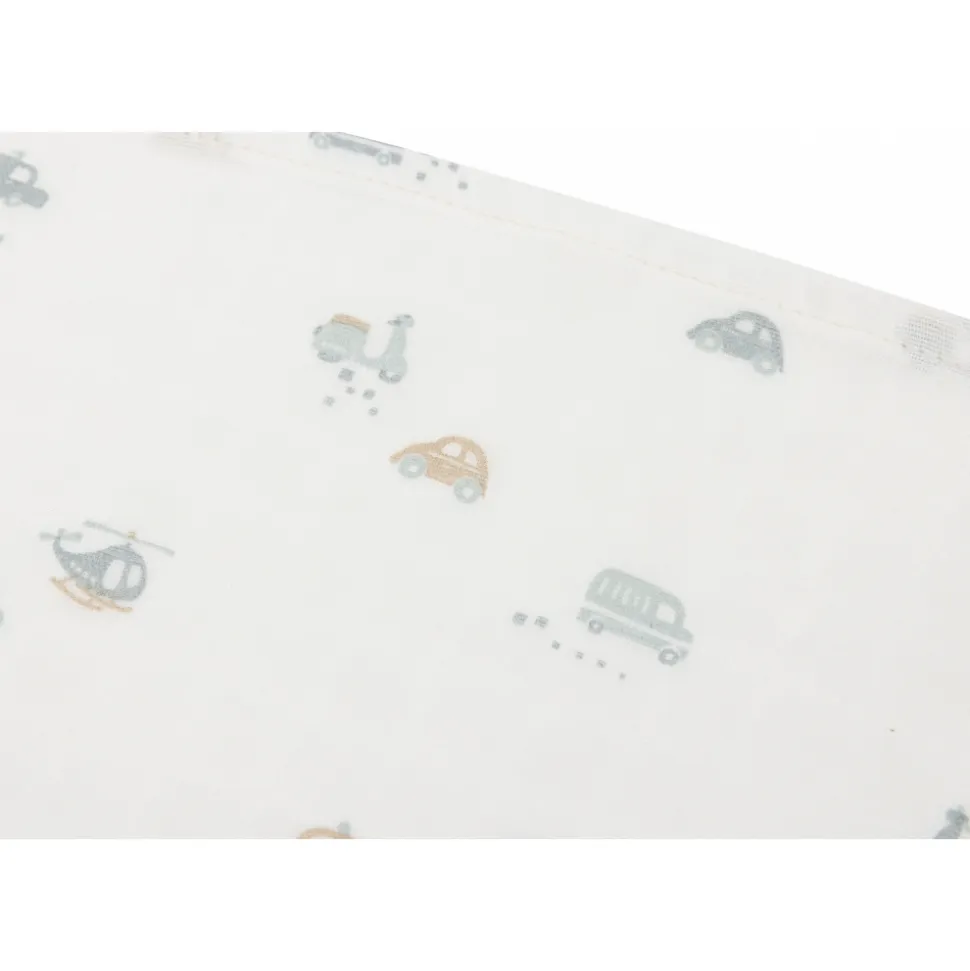 Lot de 3 langes gaze de coton 70 x 70 cm on the go