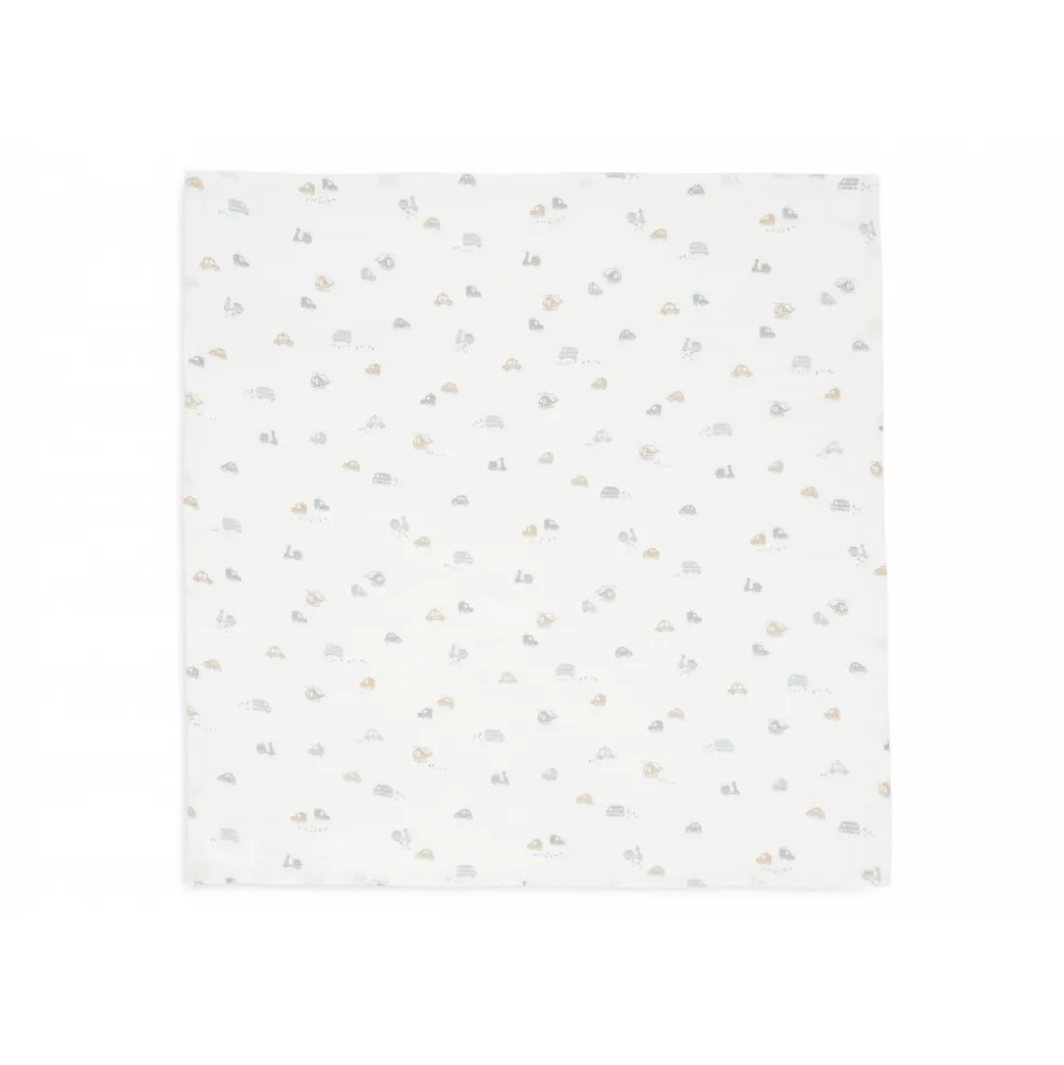 Lot de 3 langes gaze de coton 70 x 70 cm on the go
