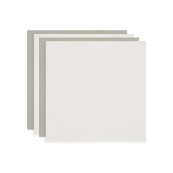 Lot de 4 langes gaze de coton 70 x 70 cm olive et ivoire