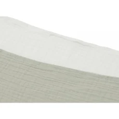 Lot de 4 langes gaze de coton 70 x 70 cm olive et ivoire