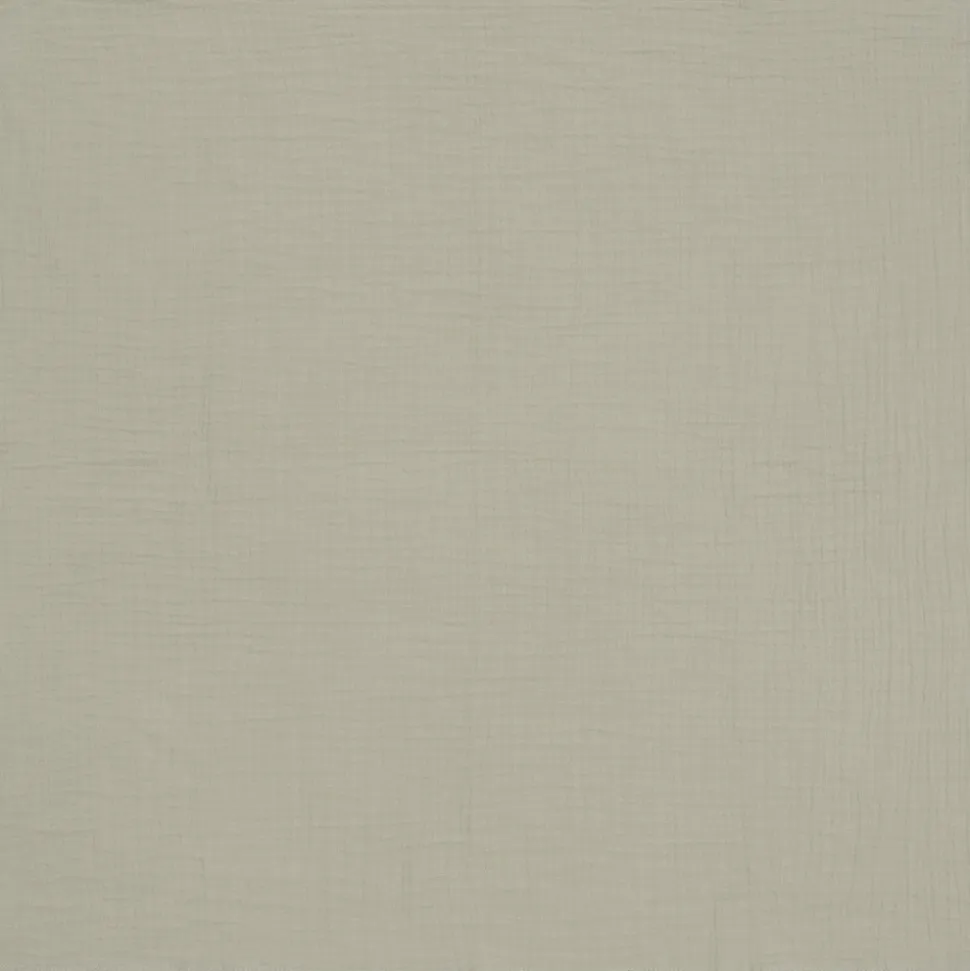 Lot de 4 langes gaze de coton 70 x 70 cm olive et ivoire