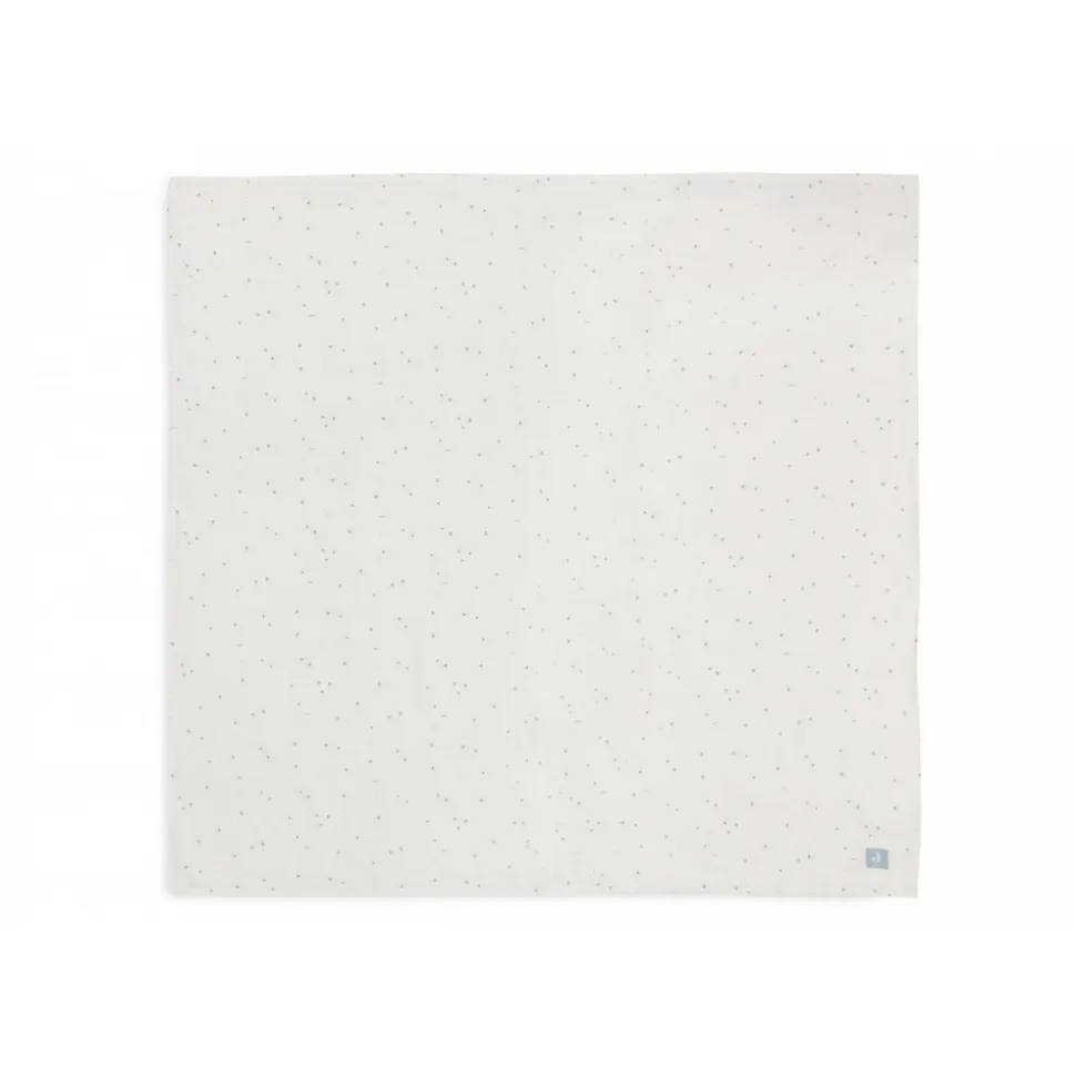 Lot de 2 langes gaze de coton 115 x 115 cm twinkling sea green