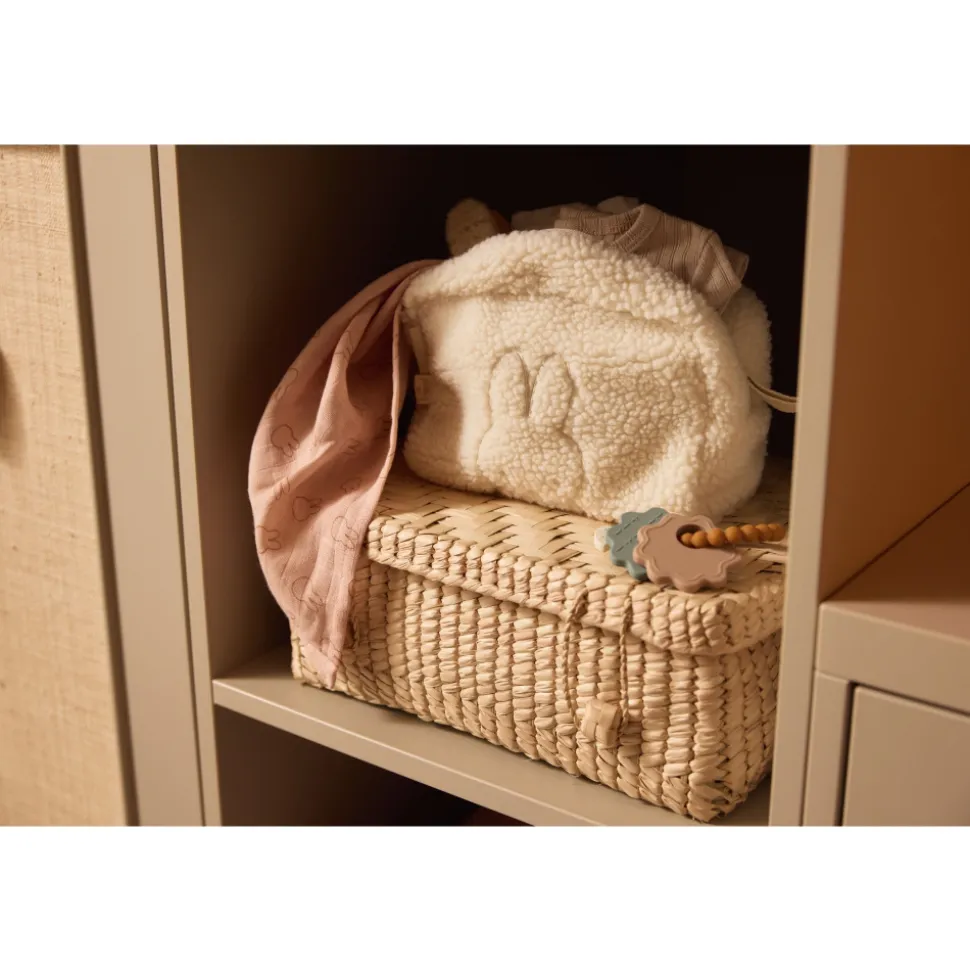 Lot de 3 langes gaze de coton 70 x 70 cm miffy silhouettes wild rose