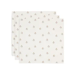 Lot de 3 langes gaze de coton 70 x 70 cm nostalgic ride